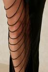 MissPap Premium Beaded Thigh Split Midi Skirt thumbnail 2