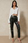 MissPap Snake Leather Look Trouser thumbnail 1