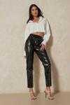 MissPap Snake Leather Look Trouser thumbnail 4