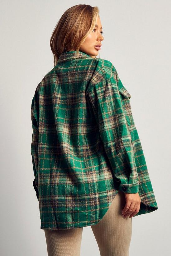 MissPap Oversized Checked Shacket 3