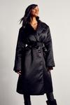 MissPap Longline Padded Belted Coat thumbnail 4