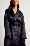 MissPap Longline Padded Belted Coat thumbnail 5