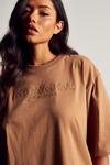 MissPap Minimal Oversized Embroidered T-shirt thumbnail 2