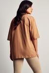 MissPap Minimal Oversized Embroidered T-shirt thumbnail 3