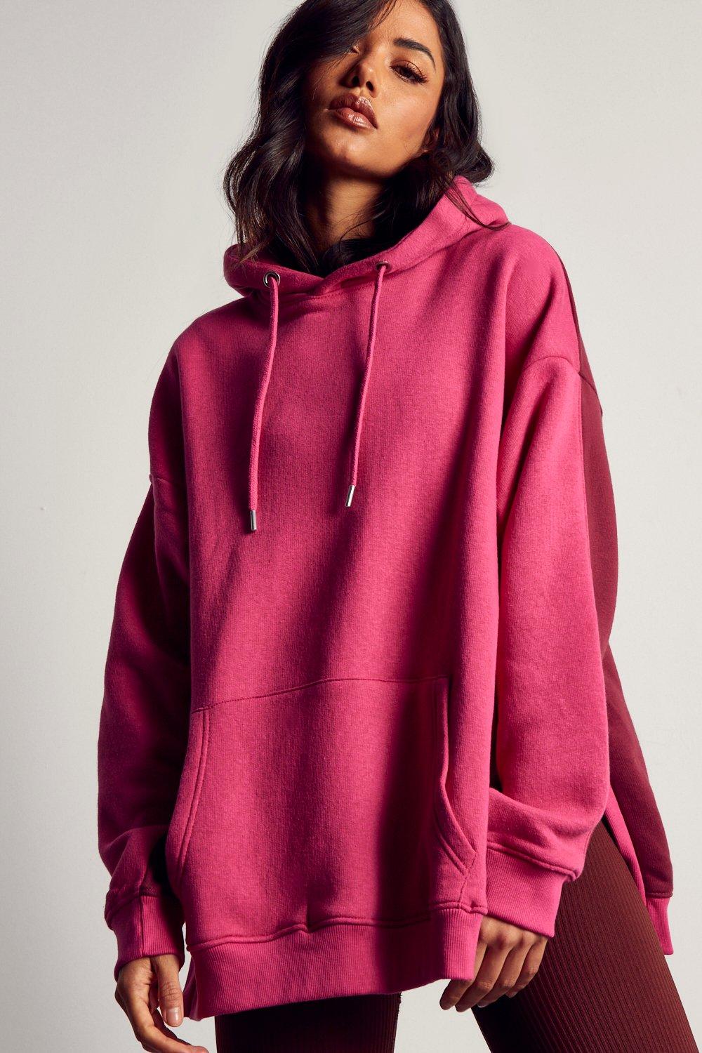 Hoodies & Sweatshirts | Oversized Contrast Hoodie | MissPap