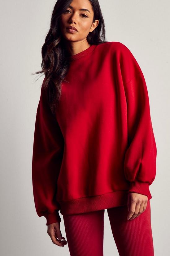 MissPap Oversized Fleece Sweatshirt 1