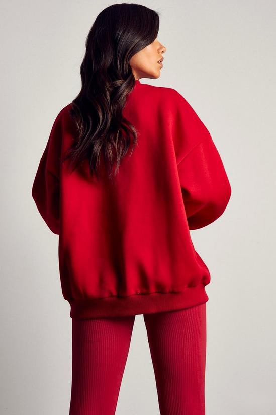 MissPap Oversized Fleece Sweatshirt 3