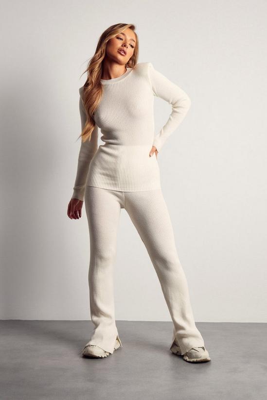 MissPap Shoulder Pad Knitted Top & Trouser Co-ord 5