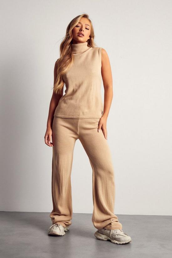 MissPap Roll Neck Knitted Top & Trouser Co-ord 4