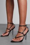 MissPap Pointed Strappy High Heels thumbnail 1