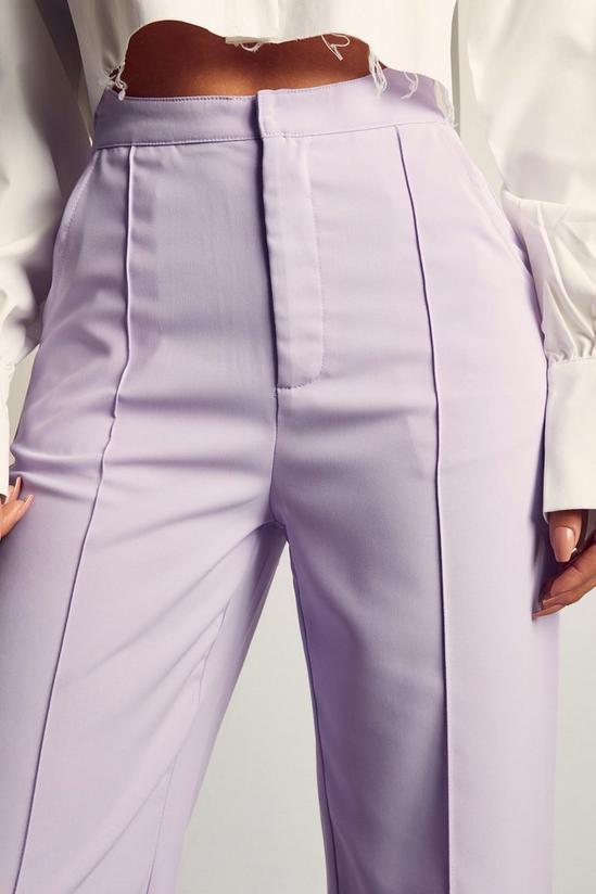 MissPap Seam Detail Straight Leg Trousers 2