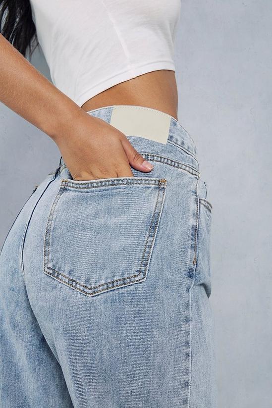 MissPap Pleat Detail Wide Leg Denim Jeans 6