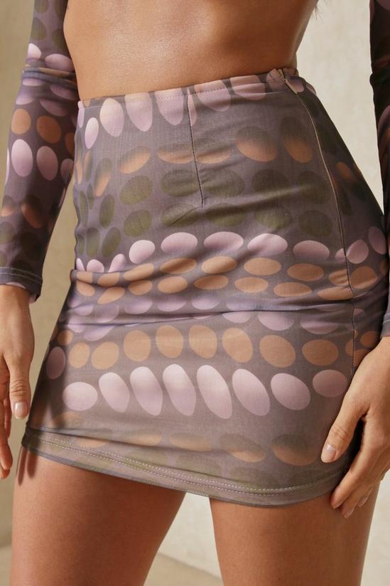 MissPap Abstract Spot Mesh Co-ord 5