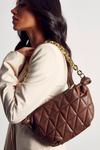 MissPap Chunky Chain Rectangle Quilted Shoulder Bag thumbnail 1