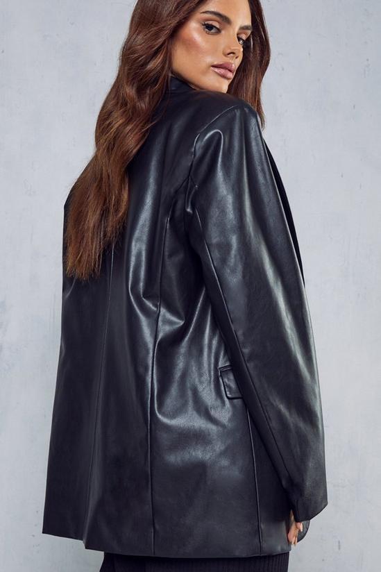 MissPap Premium Leather Look Blazer 3