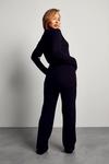 MissPap Knitted Split Front Trousers Co-ord thumbnail 3