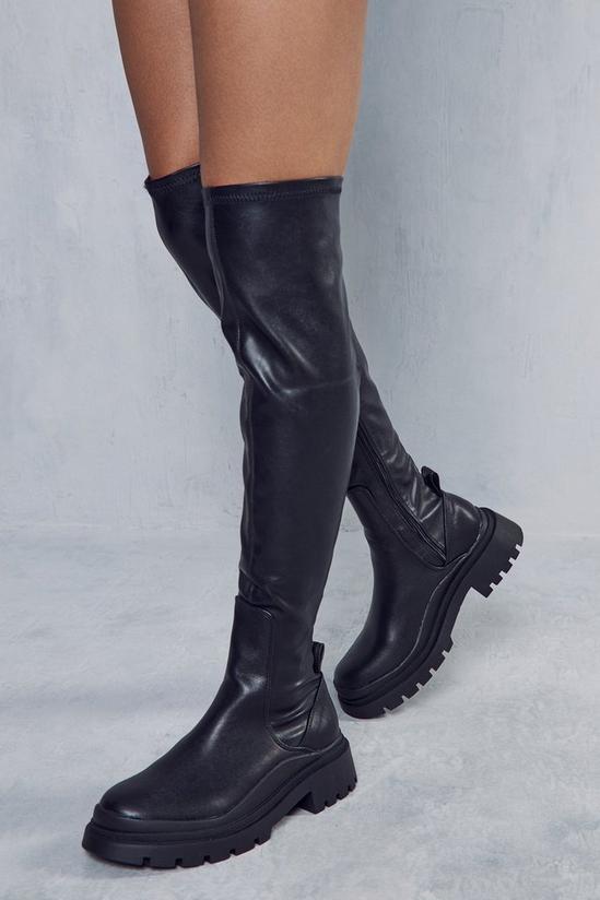 MissPap Over The Knee Chunky Boots 3
