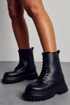 MissPap Chunky Wrap Around Lace Up Boots thumbnail 1