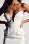MissPap Premium Satin Plunge Corset Dress thumbnail 5