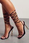 MissPap Lace Up Super Strappy Heels thumbnail 3