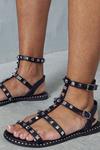 MissPap Studded Caged Sandals thumbnail 2