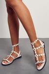 MissPap Studded Caged Sandals thumbnail 3