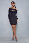 MissPap Premium Mesh Corset Overlay Mini Dress thumbnail 4