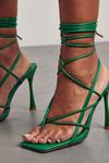 MissPap Tie Up Strappy Heels thumbnail 2
