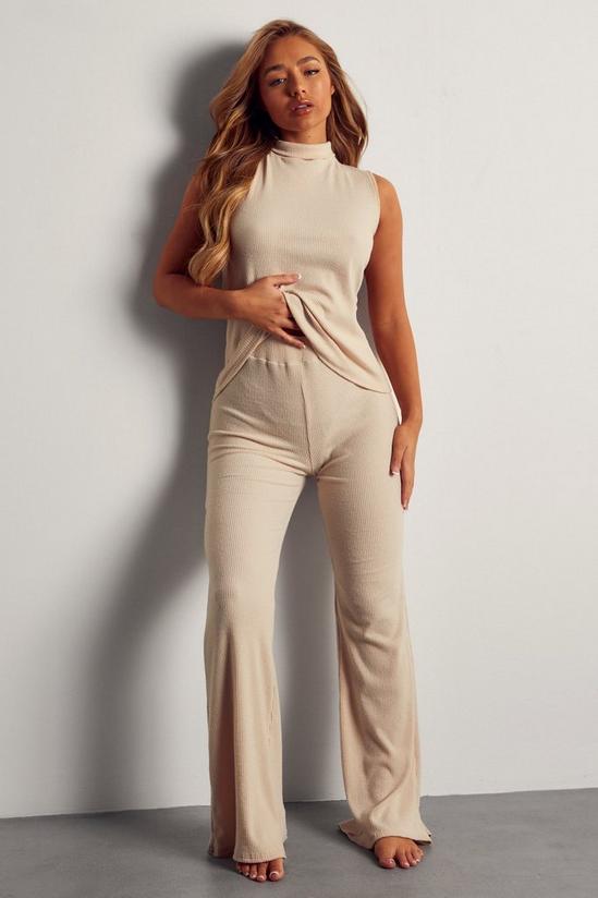 MissPap Brushed Rib Relaxed Trouser 4