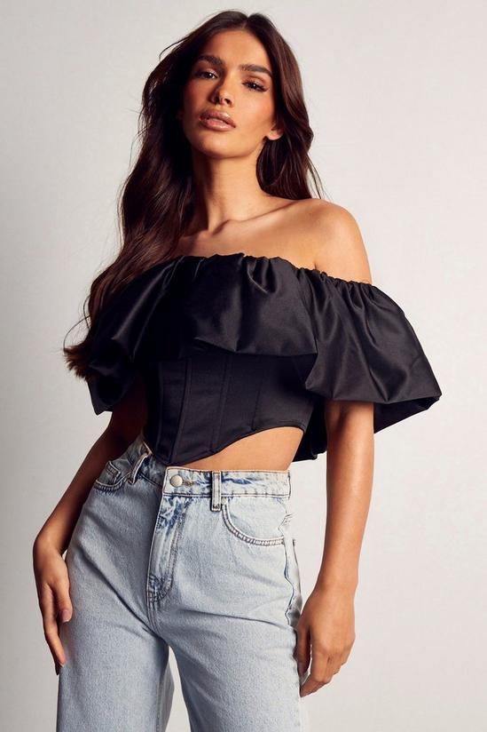 MissPap Extreme Volume Frill Corset Top 1