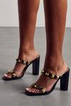 MissPap Studded Heeled Mules thumbnail 1