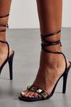 MissPap Studded Barely There Heels thumbnail 2