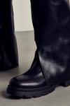 MissPap Folded Chunky Knee High Boots thumbnail 2
