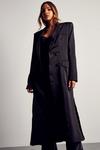 MissPap Double Breasted Longline Duster Jacket thumbnail 5