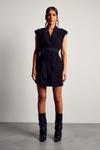 MissPap Premium Tailored Sleeveless Belted Mini Dress thumbnail 4