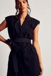 MissPap Premium Tailored Sleeveless Belted Mini Dress thumbnail 5