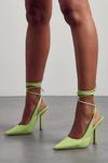 MissPap Lace Up Strappy Pointed Heels thumbnail 3