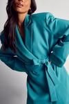 MissPap Premium Tailored Oversized Belted Blazer Dress thumbnail 2