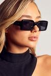 MissPap Thick Frame Rectangle Sunglasses thumbnail 1