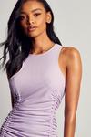 MissPap Mesh Ruched Side Sleeveless Dress thumbnail 2
