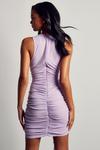 MissPap Mesh Ruched Side Sleeveless Dress thumbnail 3