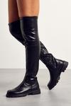 MissPap Over The Knee Chunky Boot thumbnail 1
