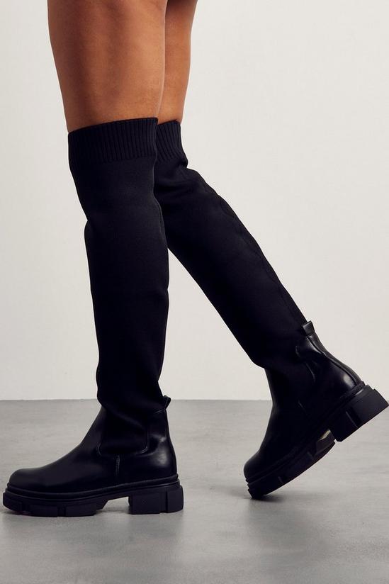 MissPap Chunky Sole Knee High Boots 3