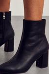MissPap Pointed Block Heel Ankle Boot thumbnail 2