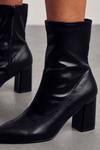 MissPap Mid Heel Pointed Ankle Boot thumbnail 2