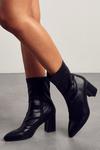 MissPap Mid Heel Pointed Ankle Boot thumbnail 3