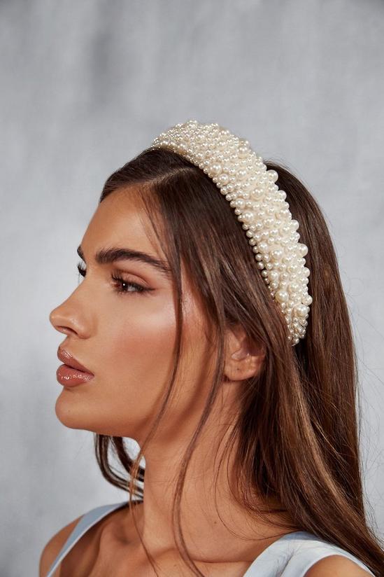 MissPap Pearl Embellished Headband 2