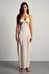 MissPap Sheer Strappy Cut Out Midaxi Dress thumbnail 1