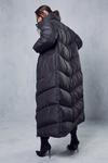 MissPap Quilted Longline Puffer Coat thumbnail 3
