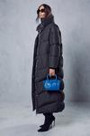 MissPap Quilted Longline Puffer Coat thumbnail 4